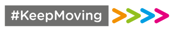 #KeepMoving logo