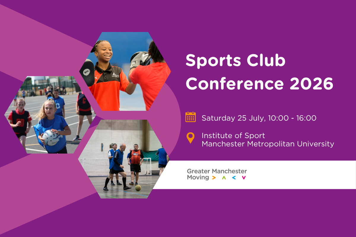Event info for GM Sports Club Conference on 25 July 2026 at MMU